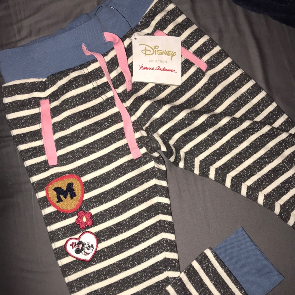 Hanna Andersson Girls sweatpants NWT size 100